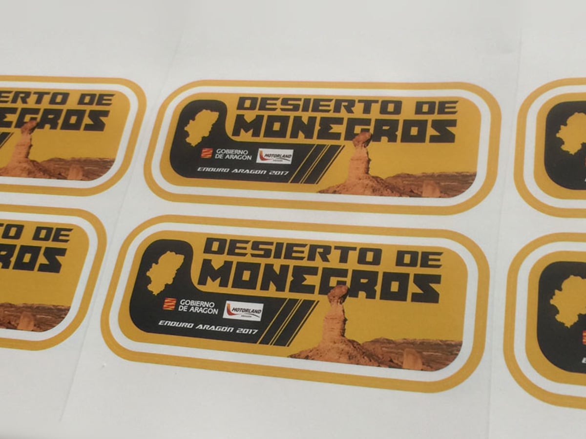 Adhesivos Desierto de Monegros